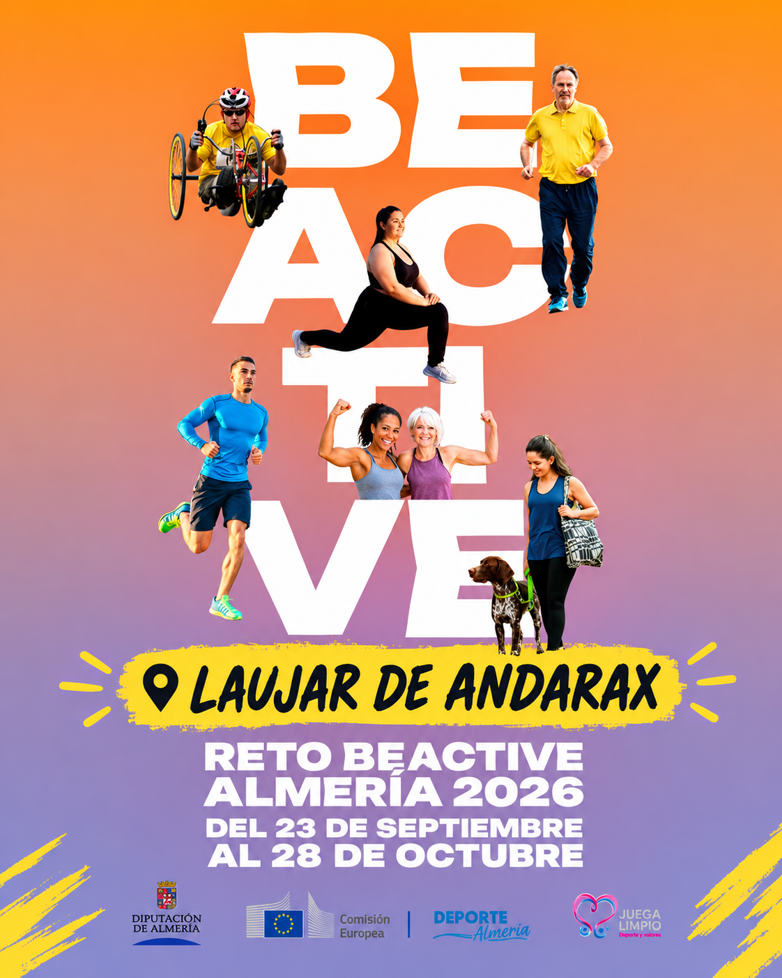 RETO BE ACTIVE ALMERIA 2026 LAUJAR DE ANDARAX